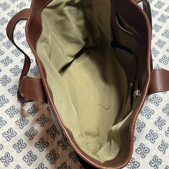 Rare King Ranch Saddle Shop Docil Cargo Tote - Picture 6 of 15